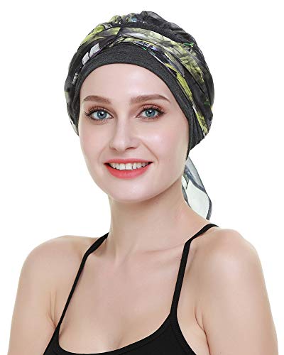 FocusCare Soft Women HeadScarf Chemo Headcover Sleep Hats Turbans HairWrap for Cancer