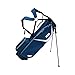 Izzo Golf Izzo Ultra-Lite Stand Golf Bag with Dual Straps & Exclusive Features, Navy Blue/Light Blue