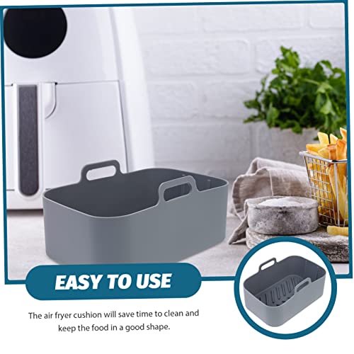PRETYZOOM Forro Reutilizable para Freidora de Aire, Bandeja Antigrasa de Silicona, Accesorio Práctico para Cocinar y Evitar que los Alimentos Se Peguen miniatura 6