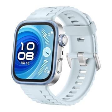 Smartwatch, HUAWEI WATCH FIT 4 Pro, Esportes ao Ar Livre de Nível Profissional, Vidro de Safira e Titânio, Mapa de Campos de Golfe, Compatível com iOS e Android, Azul