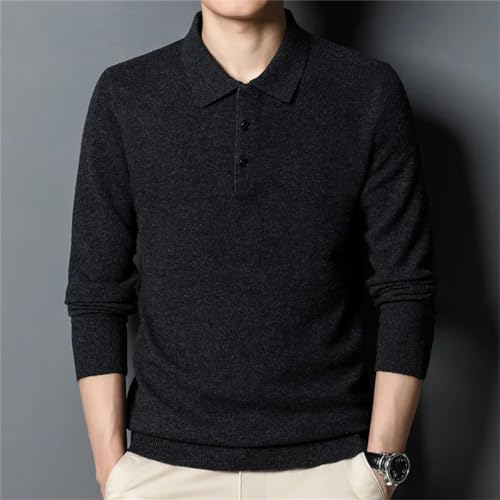 Men's Casual Wool Sweater Warm Turtleneck Sweater Autumn Winter Elegant Simple Business Fitted Sweater Pullover3