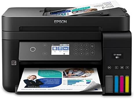 Epson Workforce ST-3000 Color MFP Supertank Copier, Printer, Scanner