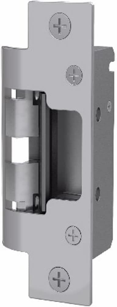 8000C-12/24D-630 Model 8000C Complete Electric Strike, Satin Stainless Finish, Static Strength 1500 lbs, Dynamic Strength 70 ft/lbs., Endurance 500000 Cycles, Includes The 801 and 801A Faceplates