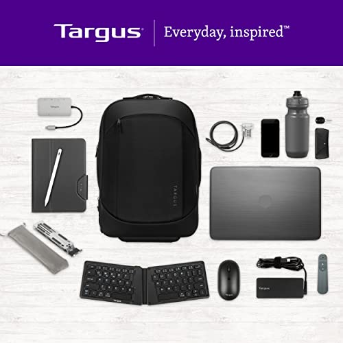 Targus-Laptop-Backpack-for-Laptops-up-to-16-inches-Water-Resistant-Travel-Backpack-for-Business-Commuters-School-Bag-College-Computer-Backpack-for-MenWomen-Large-Backpack-Travel-Gifts-Black-CVR600