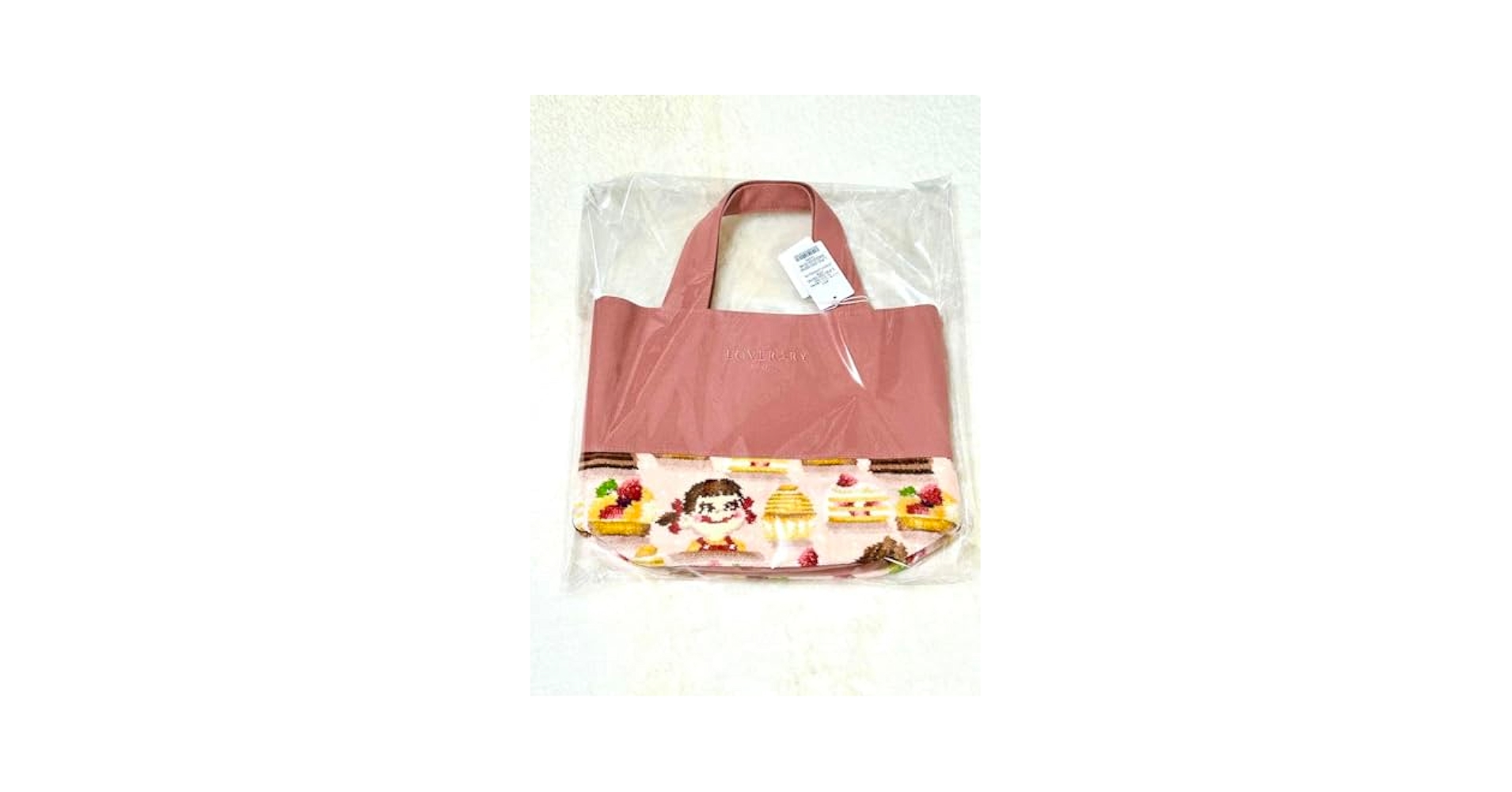 ★ギフト★ フェイラー　ペコスマイルケーキ　バッグ　ペコちゃん　コラボ　トート Amazon.co.jp: フェイラー ペコちゃん スマイルケーキ トート