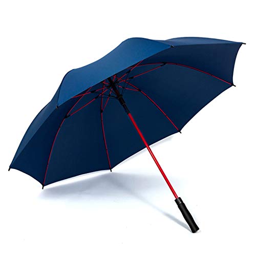 NEHARO Parapluie Golf Umbrella Coupe-Vent for bâton Automatique extérieur Ouvert parapluies Grand Oversize pour Hommes Femmes (Color : Blue, Size : One Size) Cover