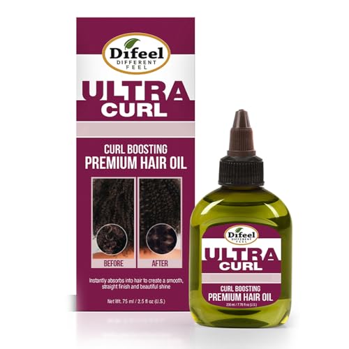 Difeel Ultra Curl - Curl Boosting Premium Hair Oil 2.5