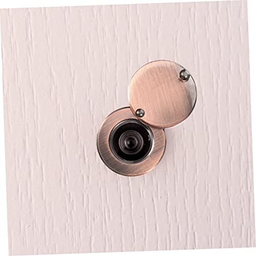 Uonlytech Cat Eye Back Cover Piece Rotating Privacy Cover Caps For Door View Copper Anti- Peeping Door Viewer Cover Door View Lids Door Peephole Inside Door Viewer Lid On The Door Door Cover #TOP5