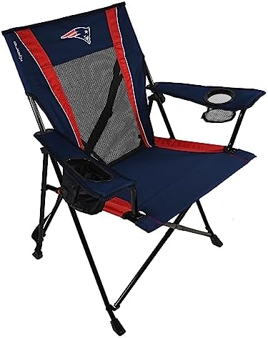 Kijaro Dual Lock Pro NFL Sports Fan Folding Chair, 26" L x 35.5" ...
