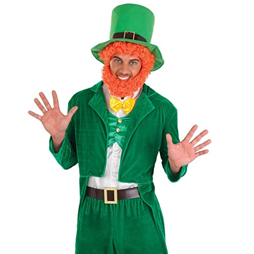 Fun Shack Leprechaun Costume Mens, Mens Leprechaun Costume, Irish Fancy Dress Mens Medium - 2