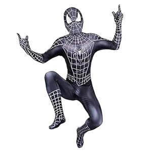 Mens Spiderman Jumpsuits Panty Toby Venom Cosplay Bodysuit Kostuum Jongens Fancy Dress Siamese Onesie Halloween Kleding…
