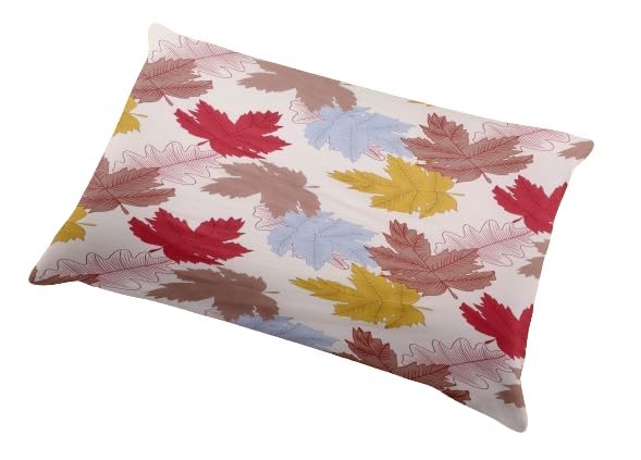 Image of RD TREND Glace Cotton Assorted Pillow Cover Set of 2 (4 Pcs) - Premium 210 TC, Standard Size 18 inchx28 inch | Soft & Breathable Floral Printed Design for Bedroom |Multi 1