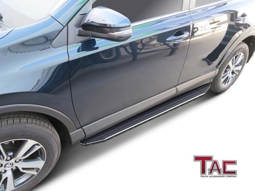 Estribos TAC para Toyota RAV4 2006-2018 aluminio negro miniatura 2