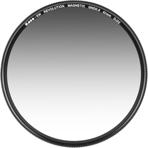 Filtro magnético suave ND8 Kase Wolverine Revolution de 62mm con adaptador