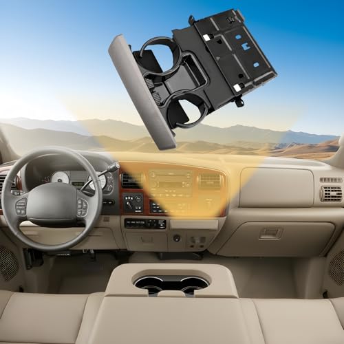 Portavasos para tablero compatible con F-250 F-350 F-450 F-550 2005-2007 miniatura 5