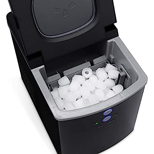 yixinzi-2024 Eiswürfelmaschine Schwarzer tragbarer Eisbereiter, erste Charge in weniger als 10 Minuten und 33 Pfund pro Tag, perfekte Maschine for Küchenarbeitsplatten Eiswürfelbereiter 7 yixinzi-2024 Eiswürfelmaschine Schwarzer tragbarer Eisbereiter, erste Charge in weniger als 10 Minuten und 33 Pfund pro Tag, perfekte Maschine for Küchenarbeitsplatten Eiswürfelbereiter