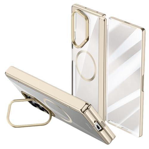 Coque transparente Galaxy Z Fold 6 avec charnière pour regarder vos vidéos partout