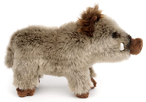 Uni-Toys - Wildschwein, stehend - 25 cm (Länge) - Plüsch-Schwein, Wildschwein - Plüschtier, Kuscheltier