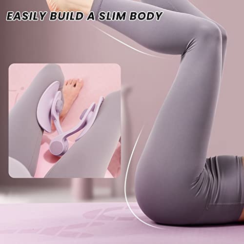 Thigh Master, Hips Trainer Kegel Exercise Inner Thigh Exercise Equipment Pelvic Floor Strengthening Leg Master For Women - Pink #TOP2