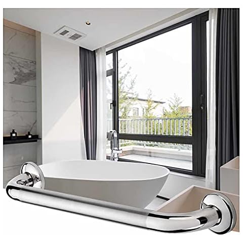 XJJUN Bathroom Grab Bar, Stainless Steel Safety Handrail Non-slip Stair Anti-slip Handle Towel Rack Cover