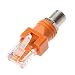 Produktbild Ocobudbxw F-Buchse auf RJ45-Stecker Koaxialfass-Koppler-Adapter RJ45 auf HF-Stecker-Konverter