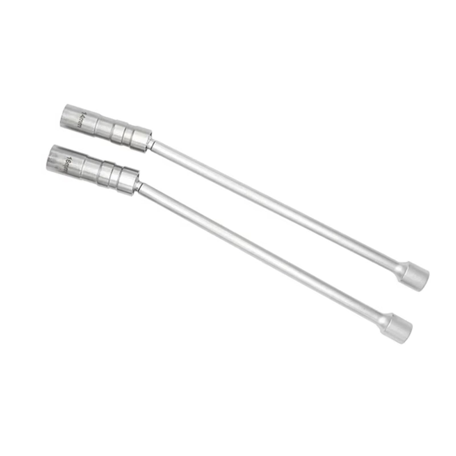 Herramienta De Extracción De Bujías Llave Manga Magnética 3/8 Pulgadas 12 Puntos Vela Giratoria Llave Imán Bujías 14mm 16mm Juego de Llave para Bujías
