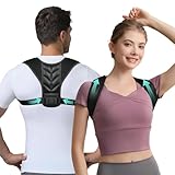 Gntodebj Corrector Postura Espalda, 68-91cm de Busto Ajustable Corrector de Espalda de Material Suave y Transpirable para Hombre Mujer Espalda Recta Hombro