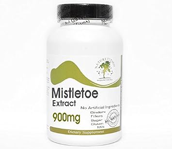 Mistletoe Extract 900mg  180 Capsules - No Additives