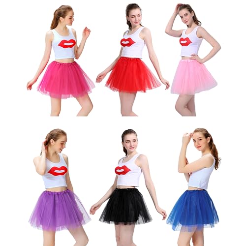 Xinxiyan Tutu Skirts For Women 4 Or 5 Layers Girls Halloween Costume Adult Party Favor Running Dance Tulle Skirts thumb #2