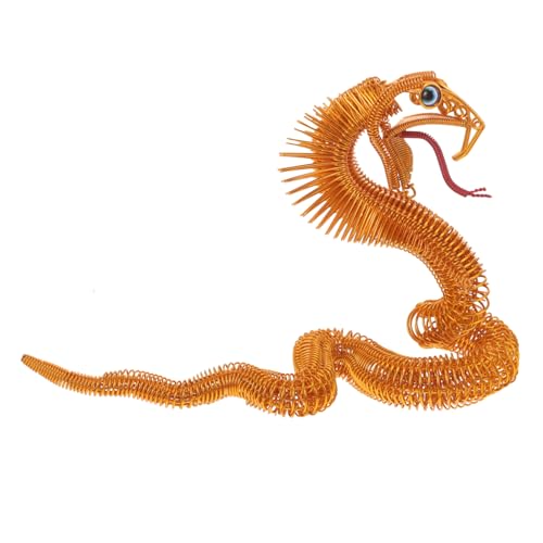 Generico Reale Mano Catena Di Elettronico Gioielli Incantesimi Kit Pescare Catena D'argento Carino Ganci Per Orecchini Macramé Serpente Impostore Alluminio Golden