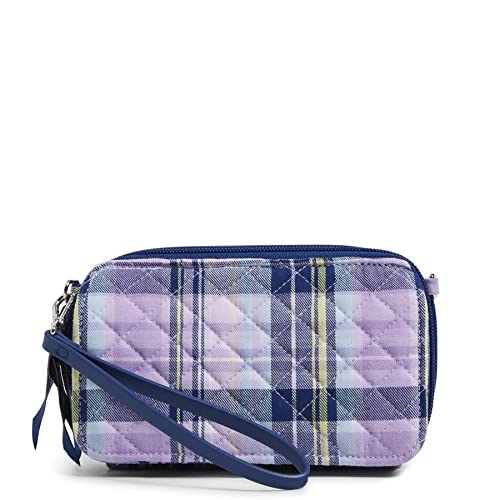 Image of Vera Bradley Women's Cotton All in One Crossbody Purse With RFID Protection