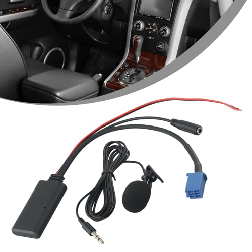 Tecnologia Bluetooth 5.0: consente una connessione wireless senza interruzioni tra telefono, tablet o lettore MP3 e sistema stereo per auto; per dispositivi BT 2.0/3.0, supporta formati audio tra cui WMA, WAV e FLAC per un suono ricco e chiaro attraverso gli altoparlanti del veicolo