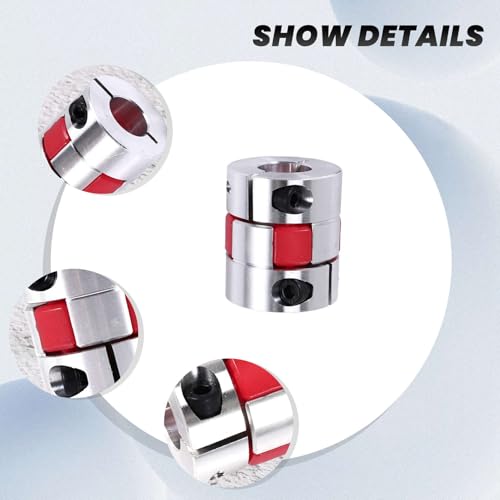 Myqqhbs 3.5 X 3cm Aluminium Flexible Wellenkupplung Schrittmotor Wellenkupplung Kupplung