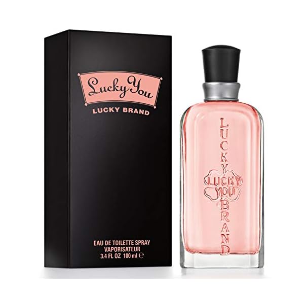 LUCKY You Perfume for Women, Eau de Toilette Day or Night Spray with Fresh Flower Citrus Scent, 3.4 oz, LUCF00006