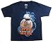 Star Wars BB-8 Droid Tee Boys Youth T Shirt Navy (SM/6-7)