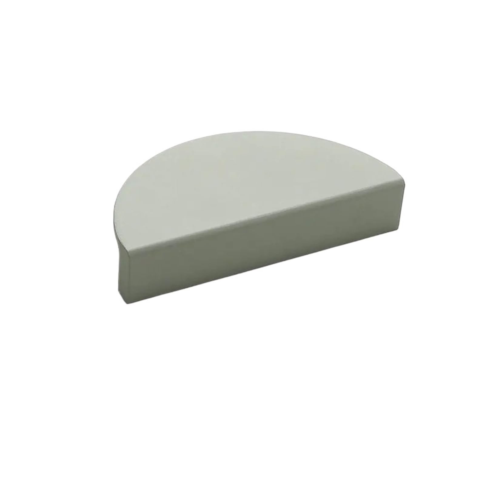 Wylqen Color 8 Half Moon Handles Aluminum Alloy Half Moon Semicircle Cabinet Handle