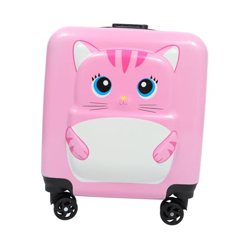 Valise cabine girafe pour enfant en PC durable : le bagage à roulettes idéal pour les voyages