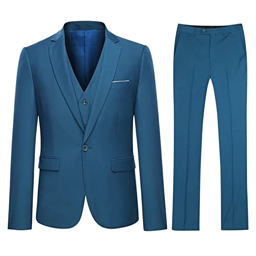 Costume de soirée 3 pièces homme ensemble veste ajustée et pantalon