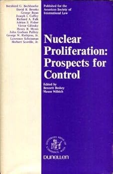 Hardcover Nuclear prolifereration [i.e. proliferation]: Prospects for control (University Press of Cambridge series in the social sciences) Book