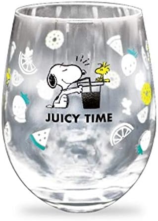 Amazon Co Jp カミオジャパン スヌーピー 冷感グラス ジューシーな時間 ギフト ホーム キッチン