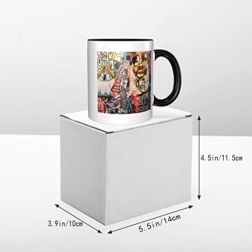 Ekocev George Clinton Funny Coffee Mug Novelty Travel Mug Holiday Gift For Mens And Womens #TOP5