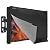 IC ICLOVER 48-50 inch Outdoor TV Cover, Roll up Front Flap with Non Scratch Soft Liner Protect LED Screen, Zipper Access Weatherproof TV Protector, Outside Waterproof Television Cover fit Wall Mount