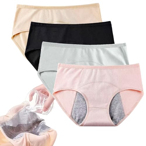 Image of Women's double-layer underwear, 95% cotton, comfortable and close-fitting, move however you want.
