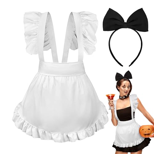 Tablier de soubrette et costume de cosplay pour animer vos soirées à thème