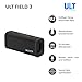 Sony ULT Field 3 - Tragbarer Bluetooth-Lautsprecher mit ULT Power Sound, 24-Stunden-Akku, IP67, wasserdicht, staubdicht, stoßfest, Abnehmbarer Schulterriemen, kompakt - Schwarz
