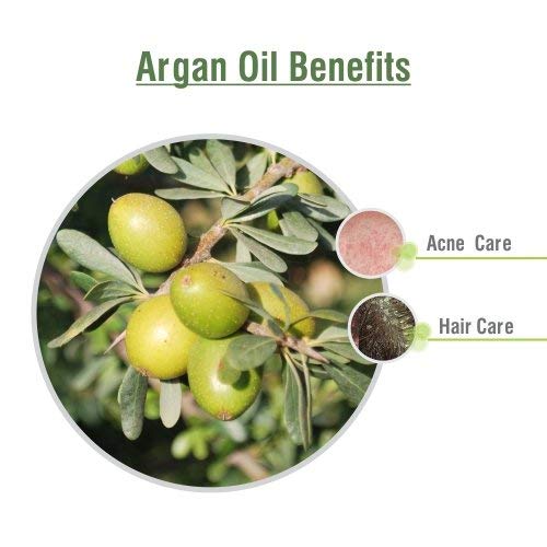 Image of Salvia Natural Undiluted Uncut Essential Argan Oil with Dropper, 250 ml