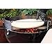 Pizzacraft PC7001 PizzaQue Deluxe Outdoor Pizza Oven Kettle Grill Conversion Kit, Silver, 18''/22.5''