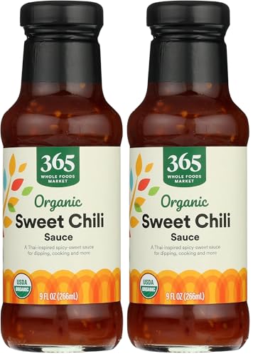 365 by Whole Foods Market, Organic Sweet Chili Sauce, 9 Fl Oz (Pack of 2)