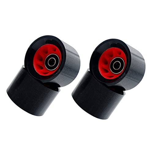 BESPORTBLE 1 Set 95a Hardness Inline Inline Wheels for Roller Skates Double Wheel Roller Skating Wheels Set