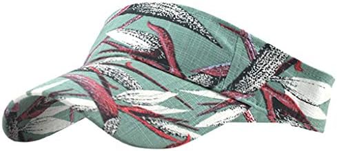 Sport Sun Visors Hat for Women Men Girl Tie Dye Adjustable Travel Cap Golf Tennis Running Summer Outdoor Quick Drying Washed Sun Hats for Women Black Visor Womens Fashion Scarves